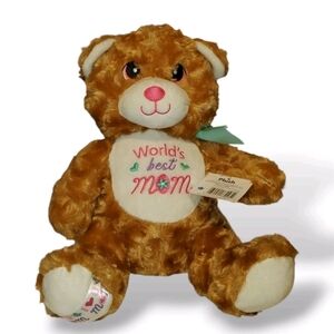 Charming Brown and Cream Teddy Bear for Mom
